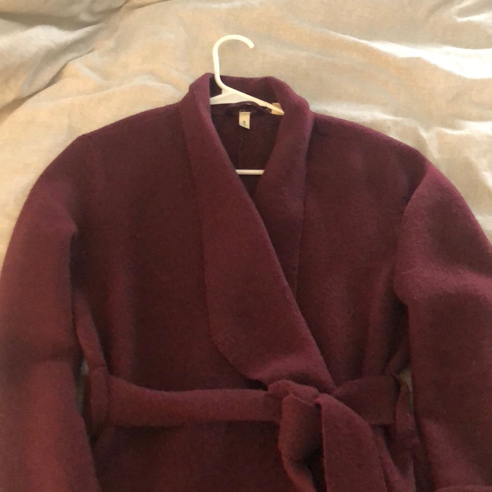 Moth small wrap coat from Anthropologie